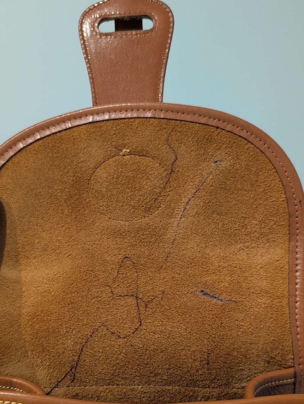 Vintage Dooney & Bourke Brown Leather Crossbody - Picture 10 of 15